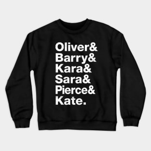 Arrowverse List Crewneck Sweatshirt